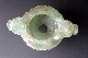 CHINESE-ART JADE CORO and COVER green 19th 19.3 cm.foto 2
