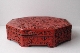 CHINESE-ART RED LACQUER DRAGON BOX Qianlong period 7.5*37.*37 cm. foto 3
