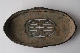 CHINESE bronze silver inlaid 23 cm. foto 3