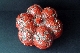 CHINESE RED lacquer box marrow 19th Century 15 cm. diam SOLD!