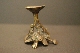 JAPANESE CANDLESTICK BRONZE 18th h 7.5 cm